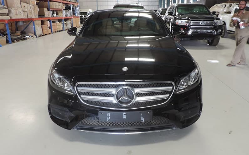 Armored Sedan M Benz blindé - détail du blindage 7