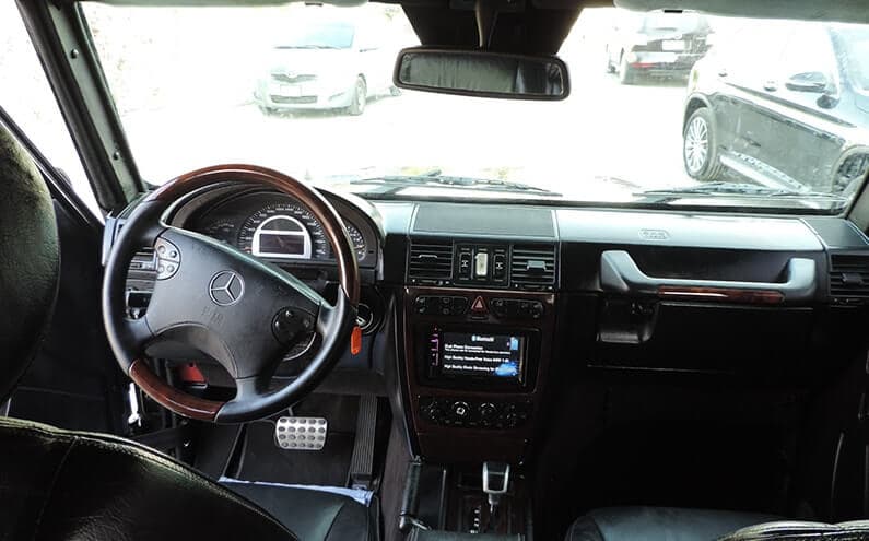 Armored Mercedes AMG blindé - intérieur