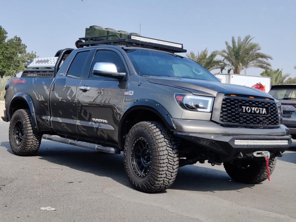 Toyota Tundra Off Road Edition Front View Right Angle