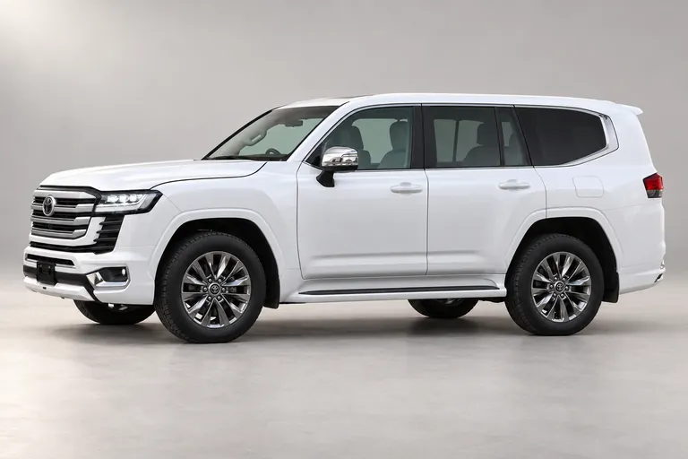 Toyota Land Cruiser ZX, vue extérieure complète orientée vers la gauche en studio