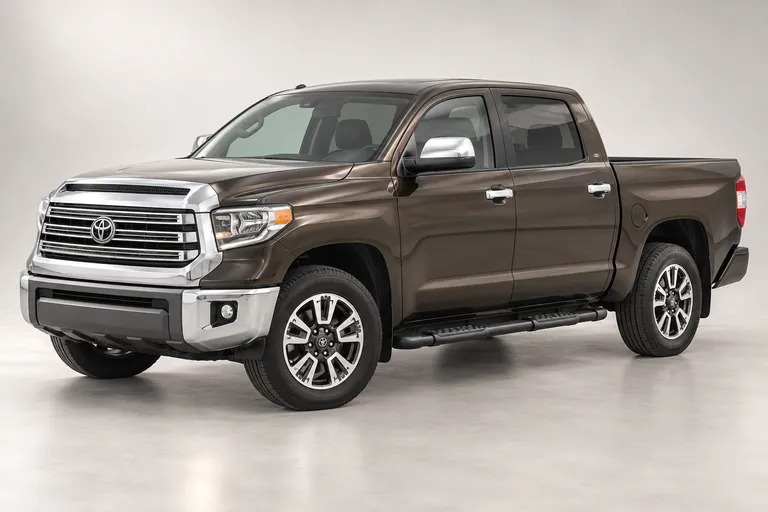 Toyota Tundra, vue extérieure complète orientée vers la gauche en studio