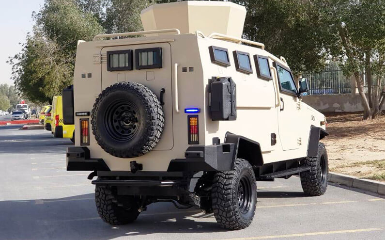 Taran II 4x4 APC - 79 blindé - vue extérieure détaillée 3