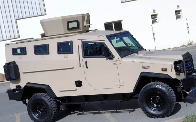 Taran II 4x4 APC - 79 blindé - vue extérieure détaillée 5