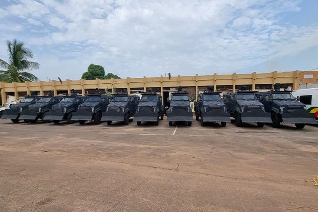 Anti-Riot AV Merkava armored vehicle fleet exterior view