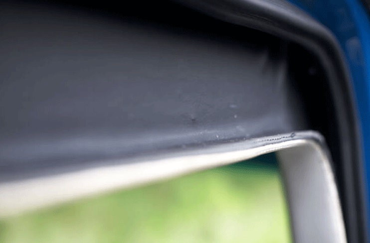 Armored Mercedes-Benz Actros cash transport exterior detail
