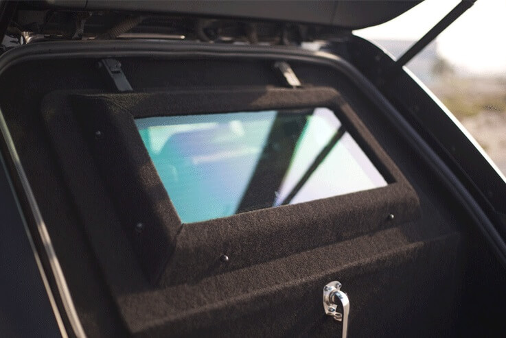 Land Rover Range Rover blindé - vitrage balistique, détail du blindage