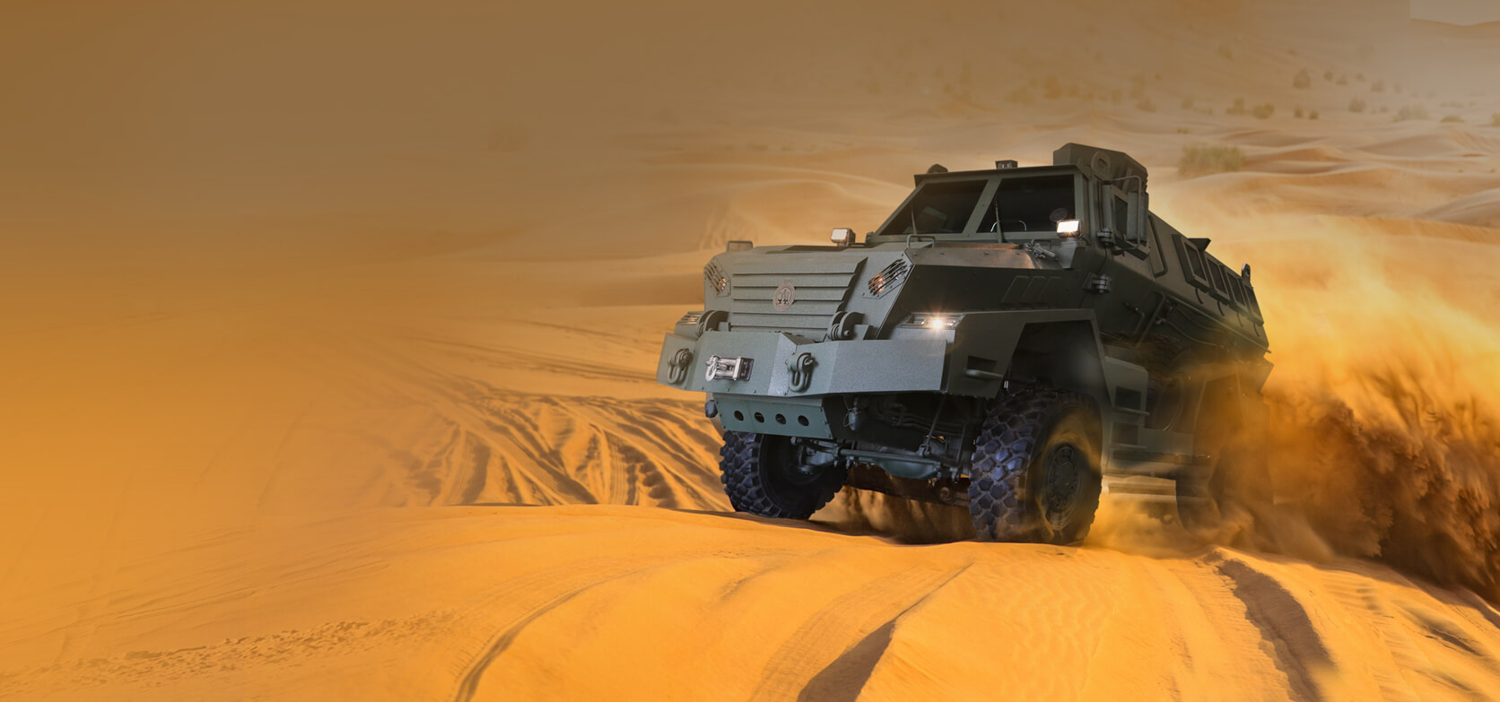 MRAP Snake blindé - vue extérieure principale