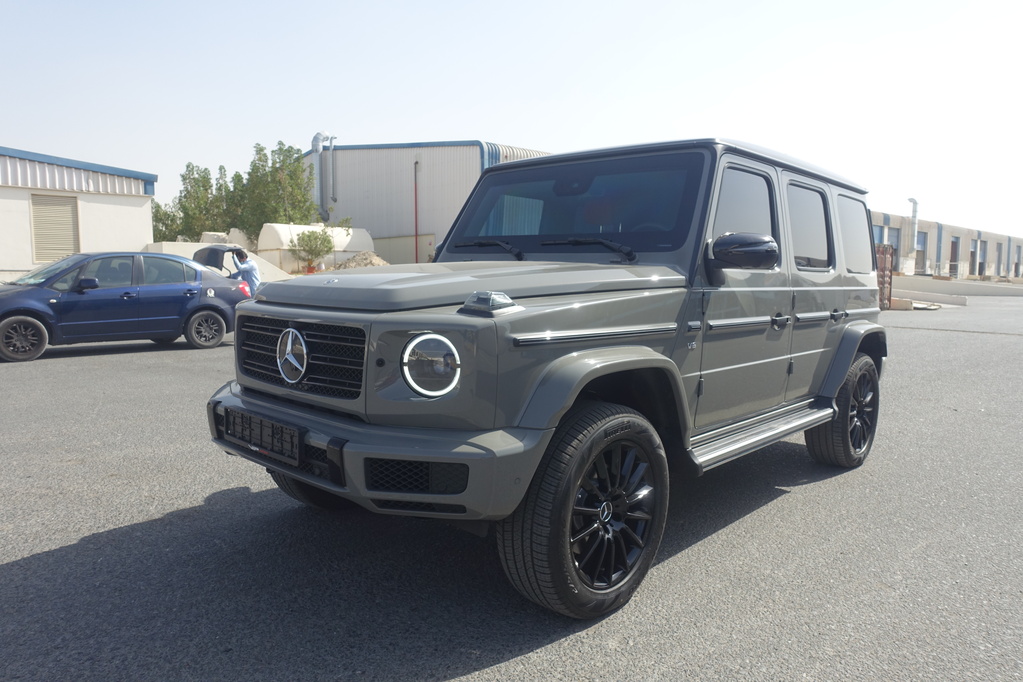 Mercedes-Benz G500 - Grey dans la catégorie Luxe Blinde - vue de véhicule blindé