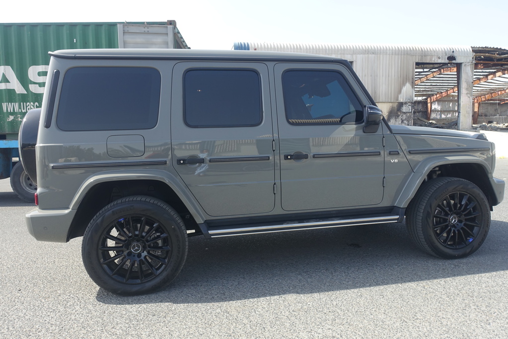 Mercedes-Benz G500 - Grey blindé - vue extérieure détaillée 1