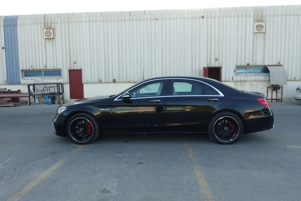 Mercedes-Benz S550 - Black blindé - vue extérieure détaillée 10
