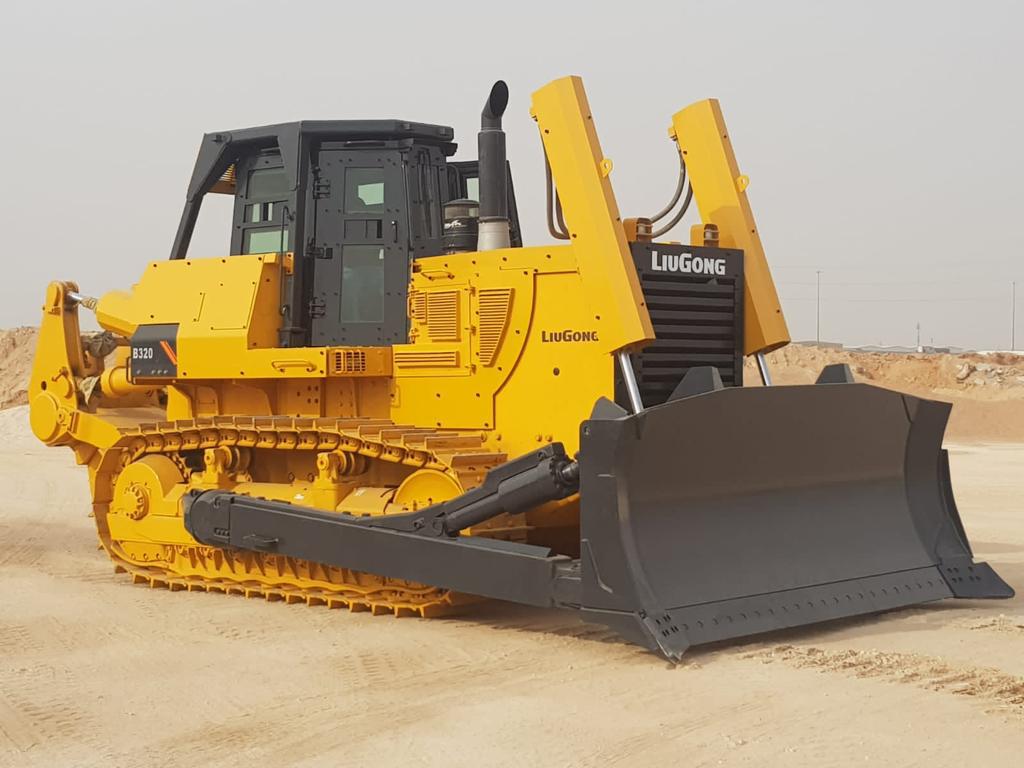 Armored Loaders & Excavators ضمن فئة Armored Loaders & Excavators - منظر جانبي، الجانب الأيمن