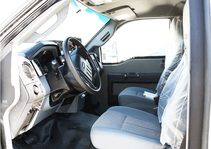 Ford F550 blindé - intérieur