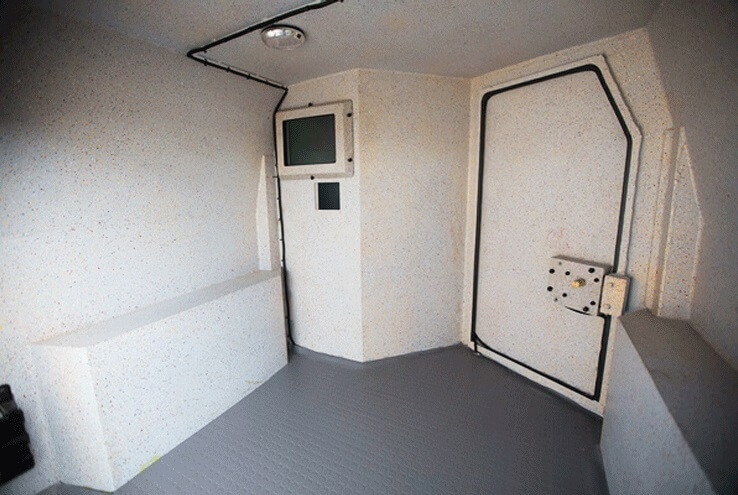 Hyundai H - 1 blindé - intérieur