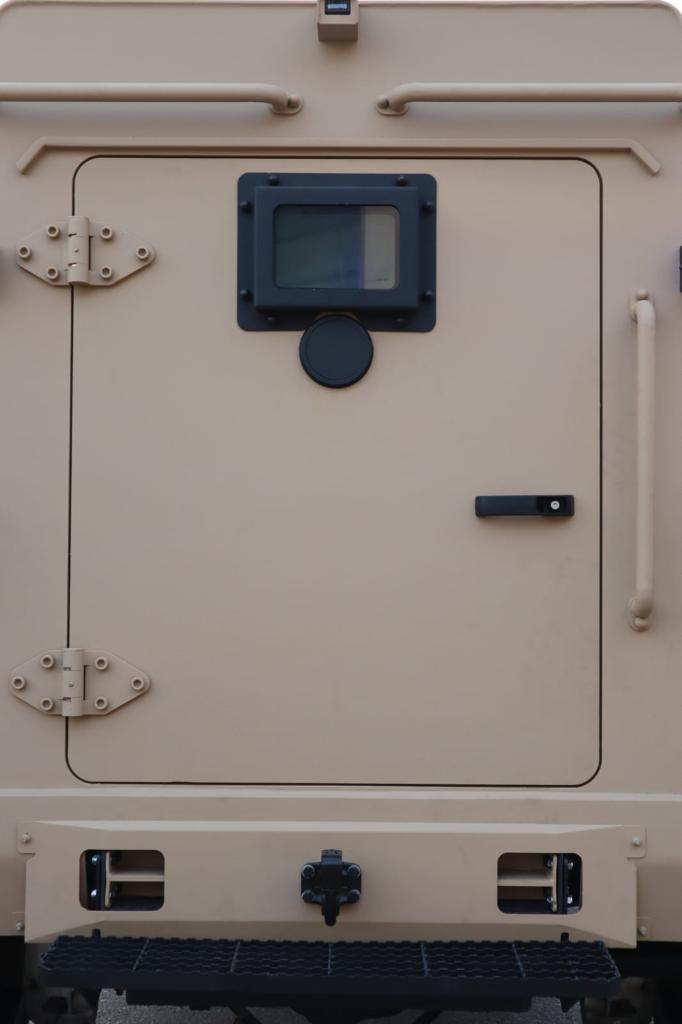 APC Jasar trunk door detail for rear access
