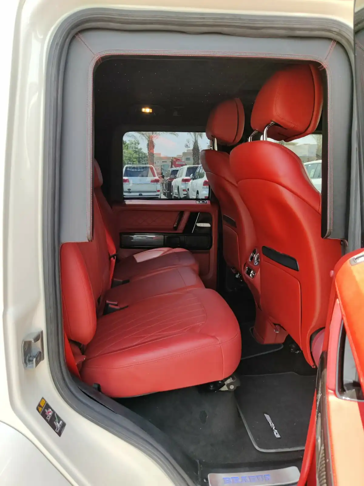 MERCEDES-BENZ-BRABUS-G63-800-WHITE-right-side-back-seat-view