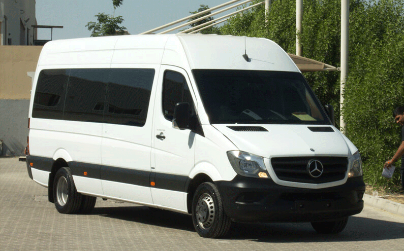 Mercedes-Benz Sprinter dans la catégorie Transporteurs Blindés de Passagers - vue de véhicule blindé