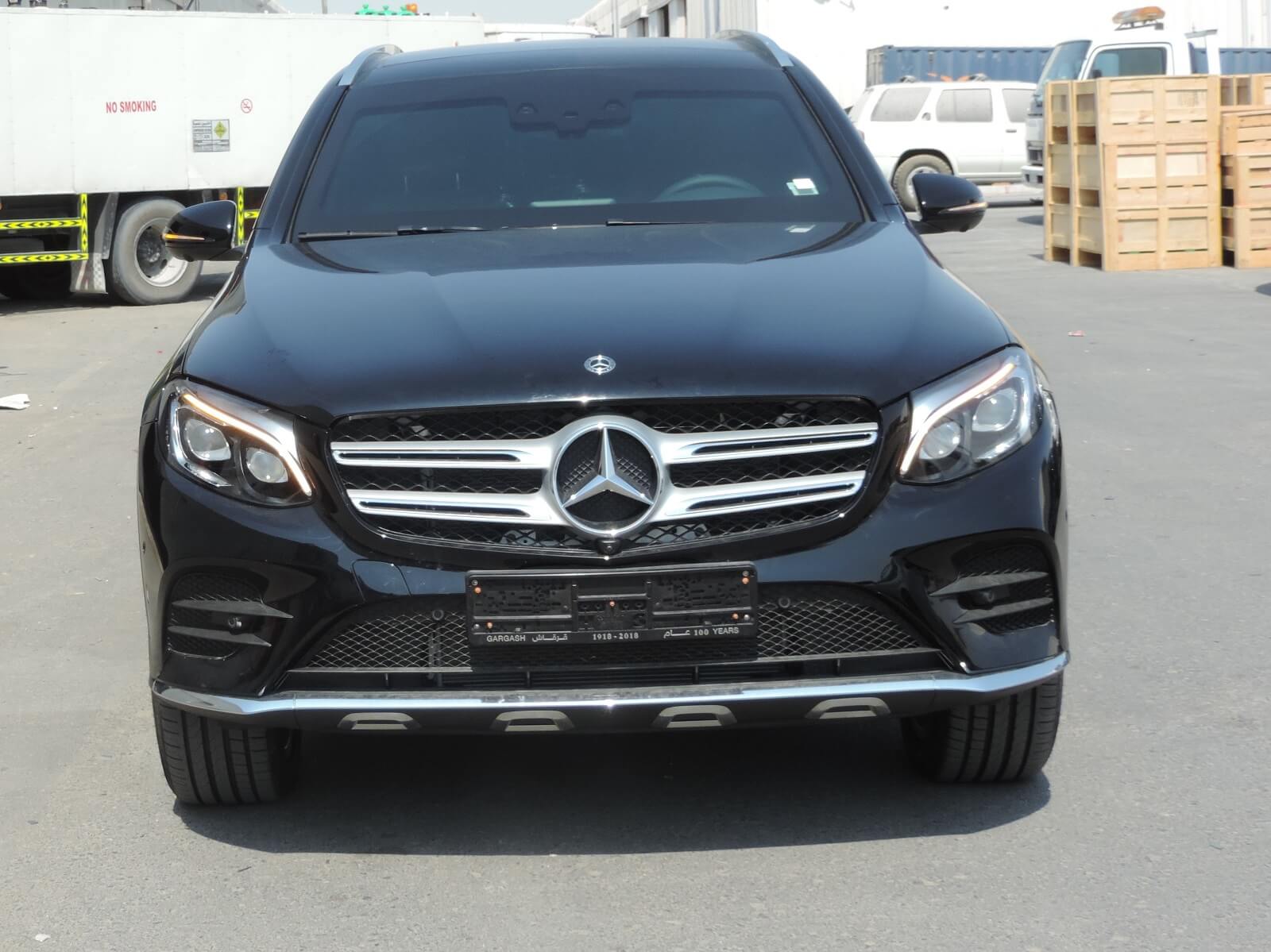 Mercedes - Benz GLC 250 White blindé - vue avant