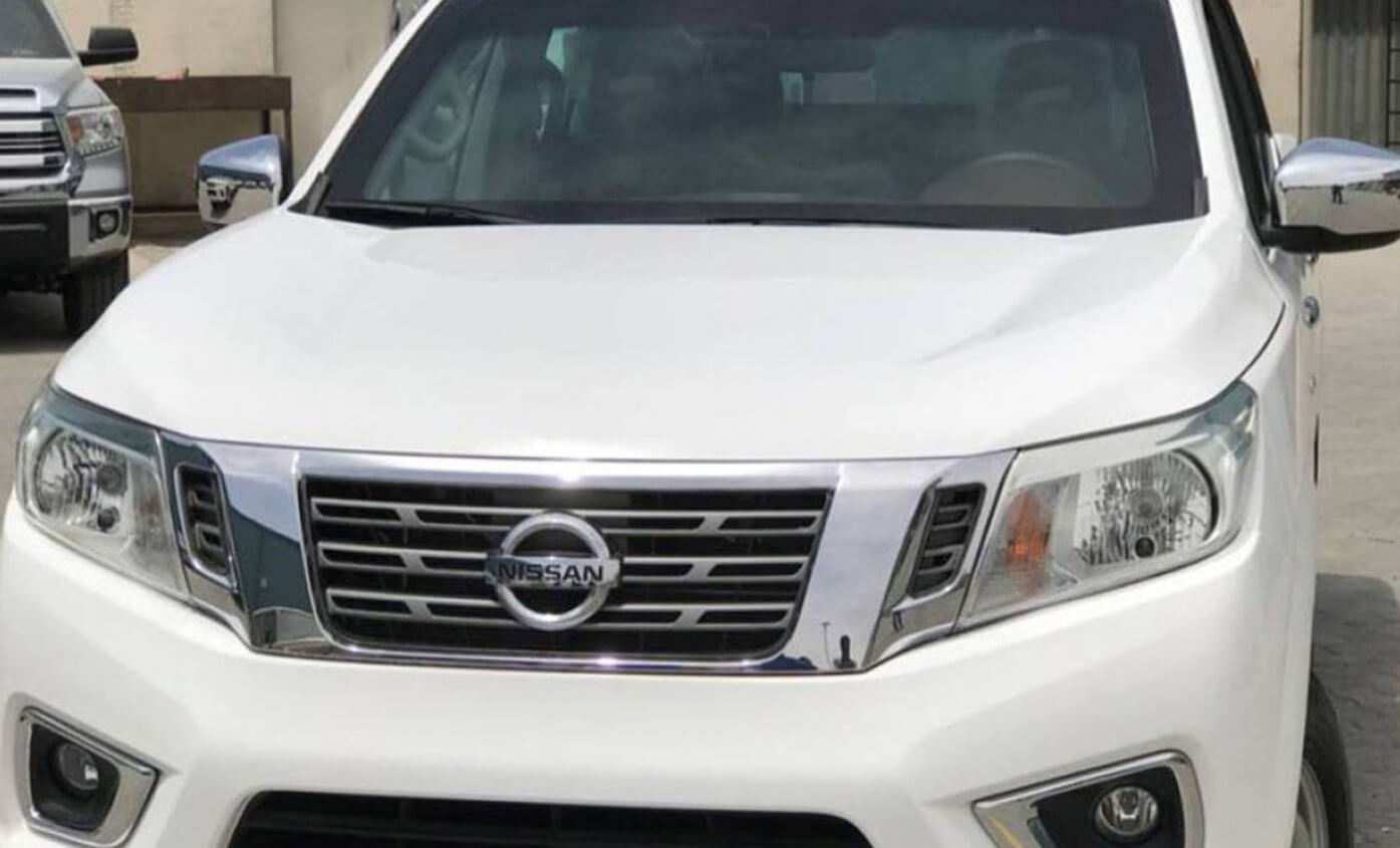 Nissan Navara blindé - vue avant