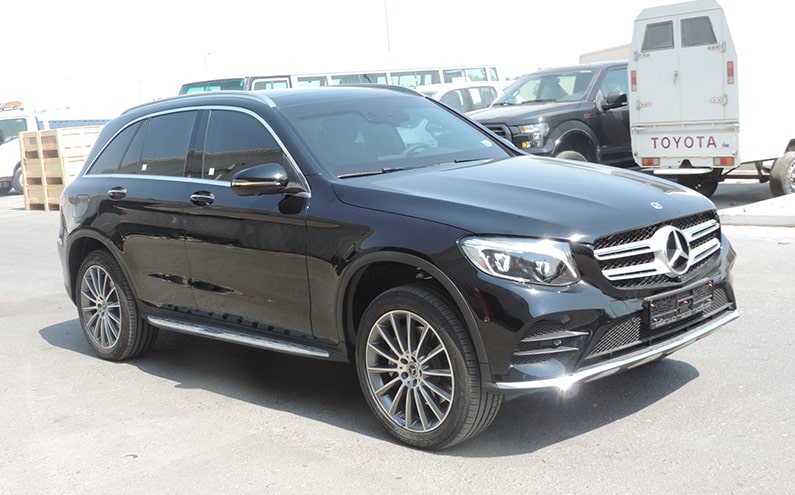 Mercedes-Benz GLC 250 Black ضمن فئة سيارات الدفع الرباعي - منظر مركبة مدرعة