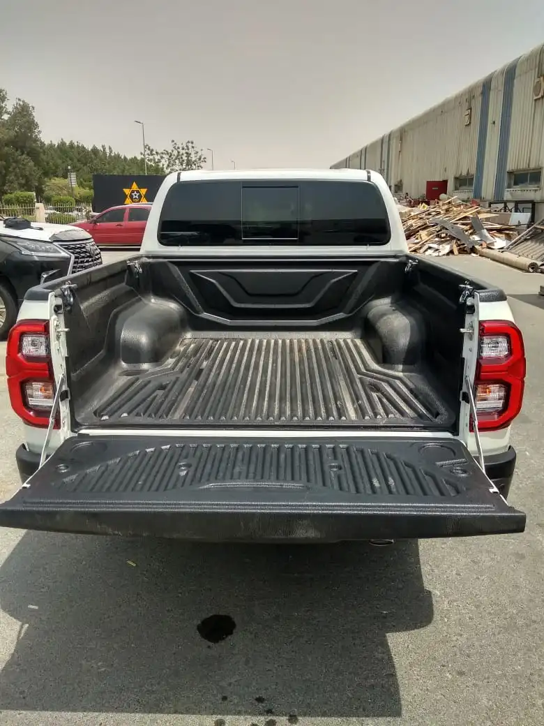 Toyota Hilux Adventure SR5 BR6 armored pickup rear cargo bed open
