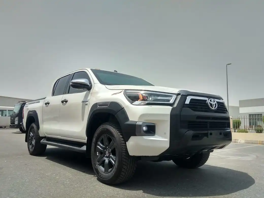 Toyota Hilux Adventure SR5 BR6 armored pickup front left exterior angle
