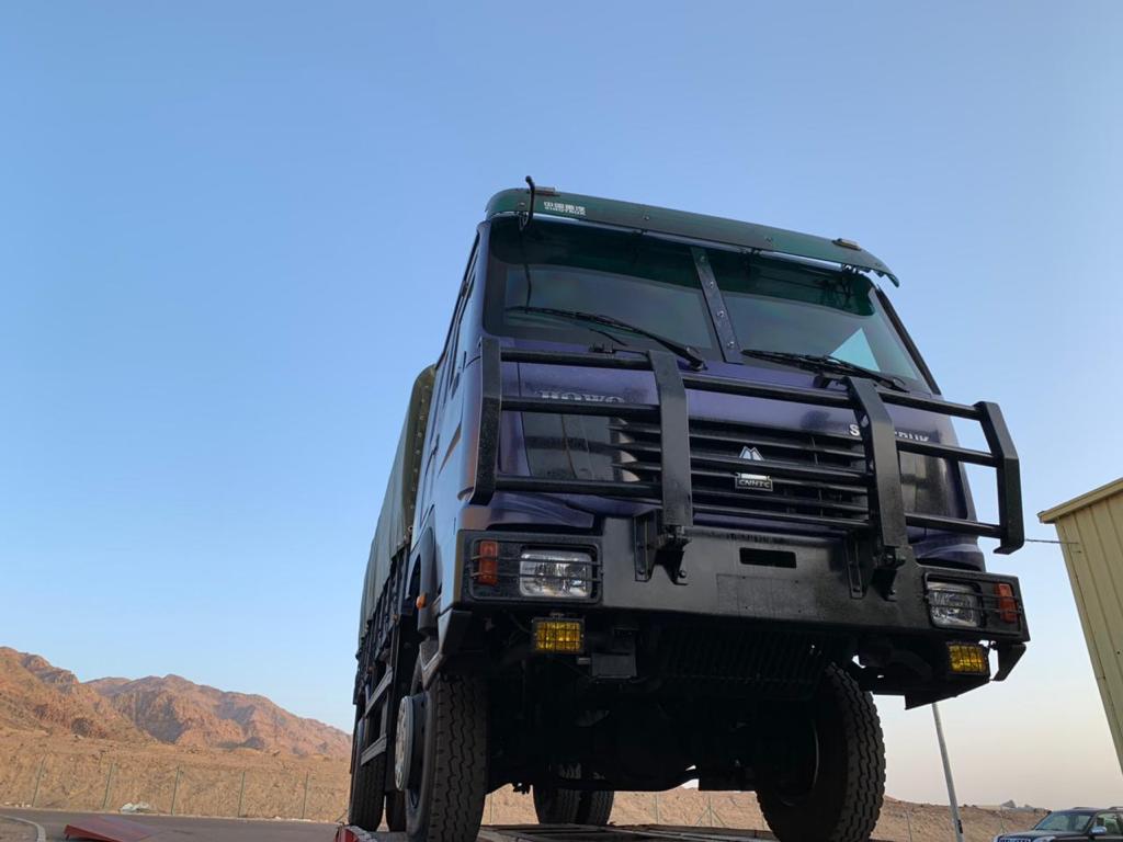 TROOP CARRIER TRUCK - TCT BR6 25 Passenger Front View Lower Angle