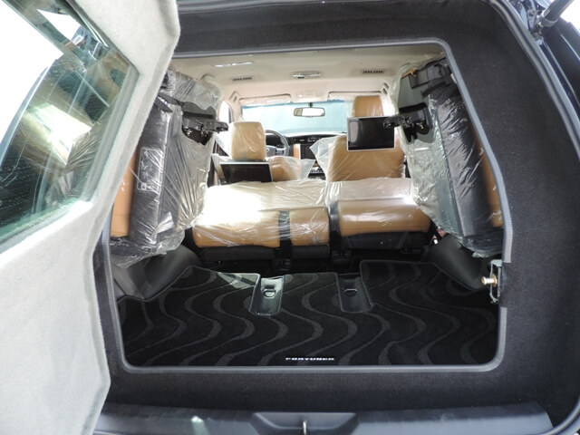 Toyota Fortuner blindé - intérieur