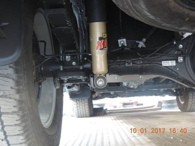 Toyota Hilux Cash Box blindé - configuration transport de fonds