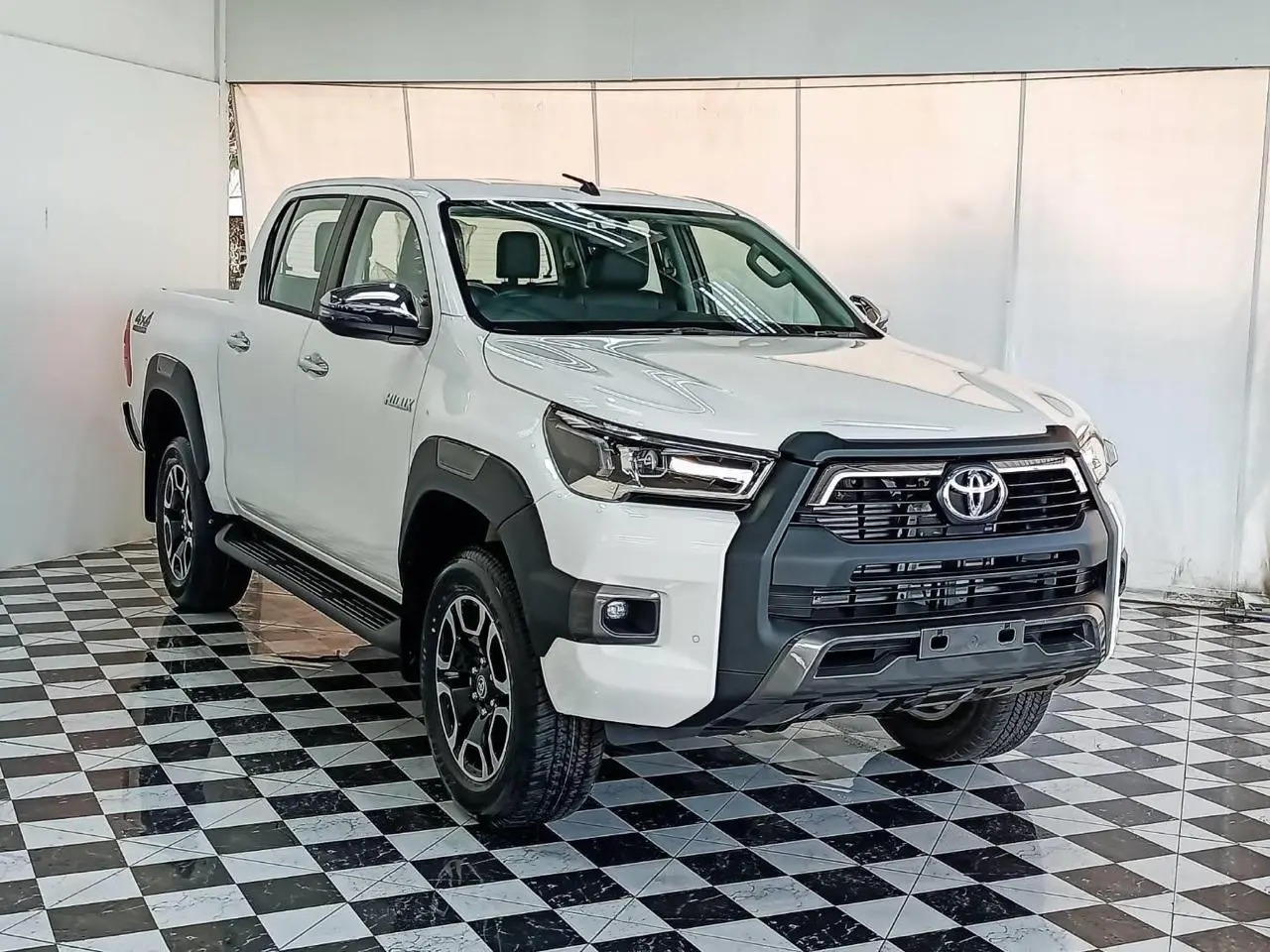 Toyota RHD Hilux 2.8L Dc in the Armored Pickup category - front view, left side