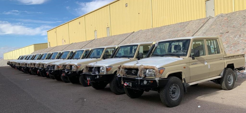 Toyota Troop Carrier LC79 - 8 Crew BR6 Fleet