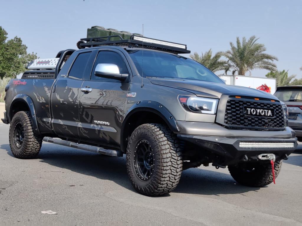 Toyota Tundra Off Road Edition Front View Right Angle
