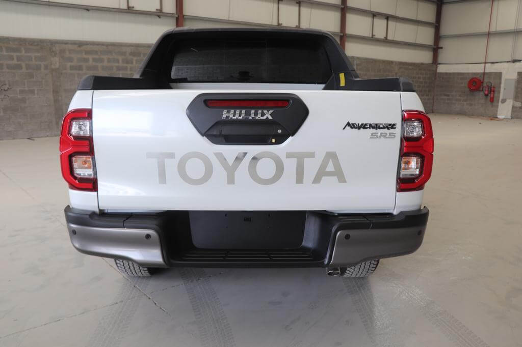Toyota Hilux Vigo blindé - vue arrière