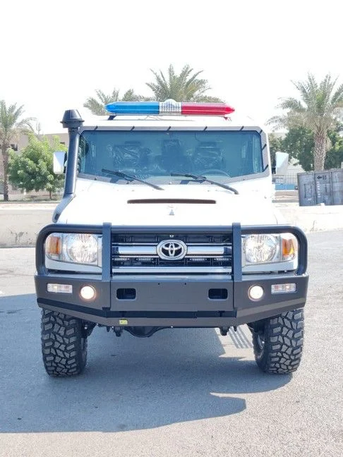 Toyota Land Cruiser 79 CIT Escort armored cash-in-transit vehicle photo 5