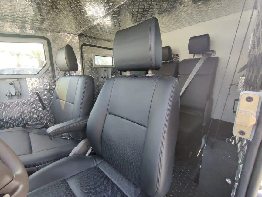 Toyota Land Cruiser 79 CIT Escort armored cash-in-transit vehicle photo 6