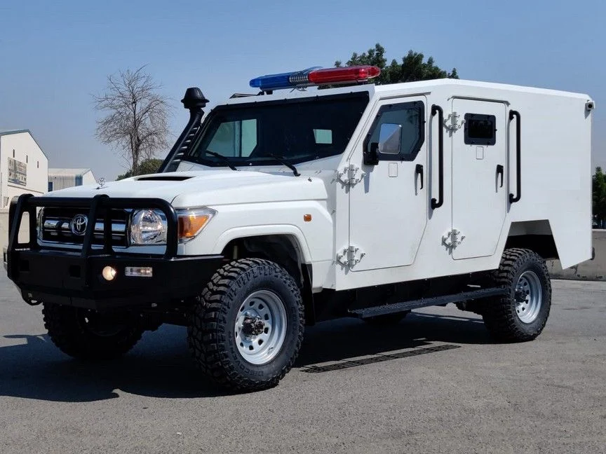 Toyota Land Cruiser 79 CIT Escort armored cash-in-transit vehicle photo 8