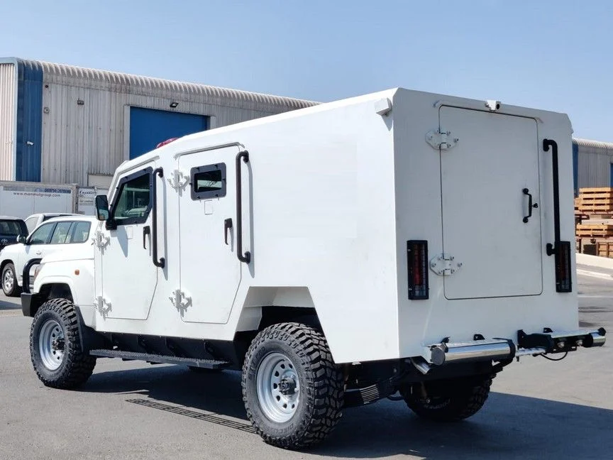 Toyota Land Cruiser 79 CIT Escort armored cash-in-transit vehicle photo 10