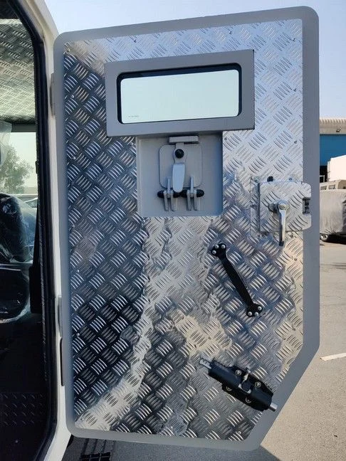 Toyota Land Cruiser 79 CIT Escort armored cash-in-transit vehicle photo 12