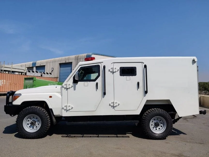 Toyota Land Cruiser 79 CIT Escort armored cash-in-transit vehicle photo 18