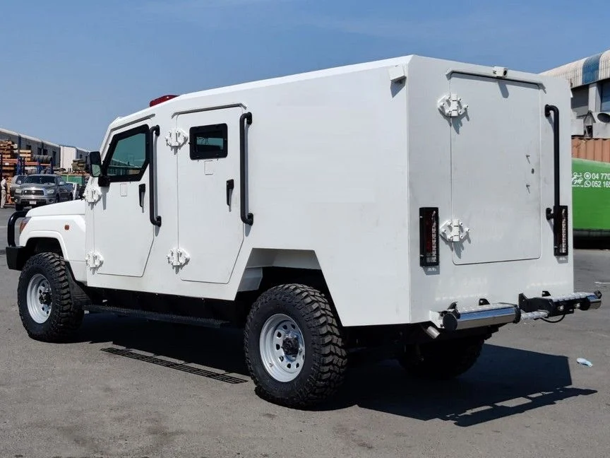 Toyota Land Cruiser 79 CIT Escort armored cash-in-transit vehicle photo 19