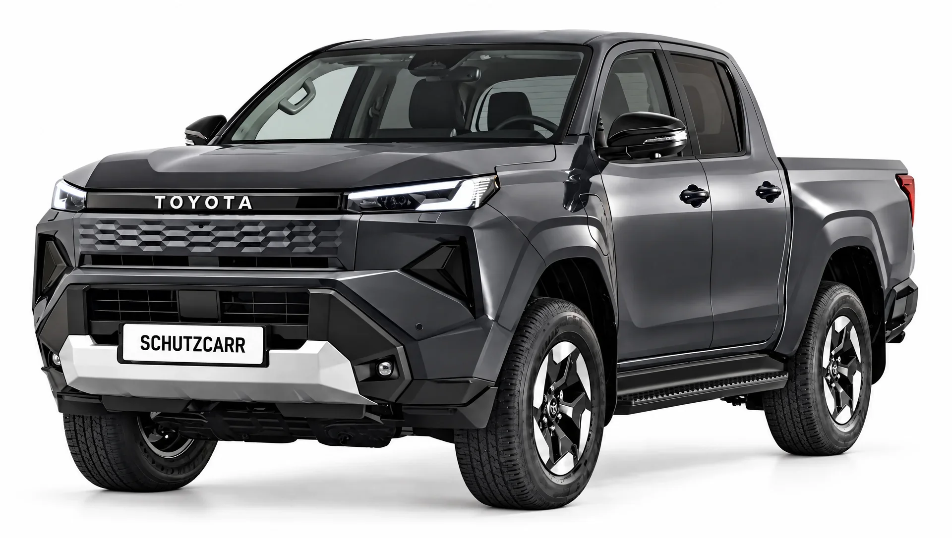 Toyota Hilux 2.7 Petrol BR6 in the Stock Vehicles category - armored vehicle view